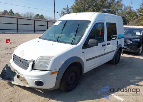 2010 Ford Transit Connect Xlt z USA, uszkodzony, nr VIN NM0LS6BN3AT014295